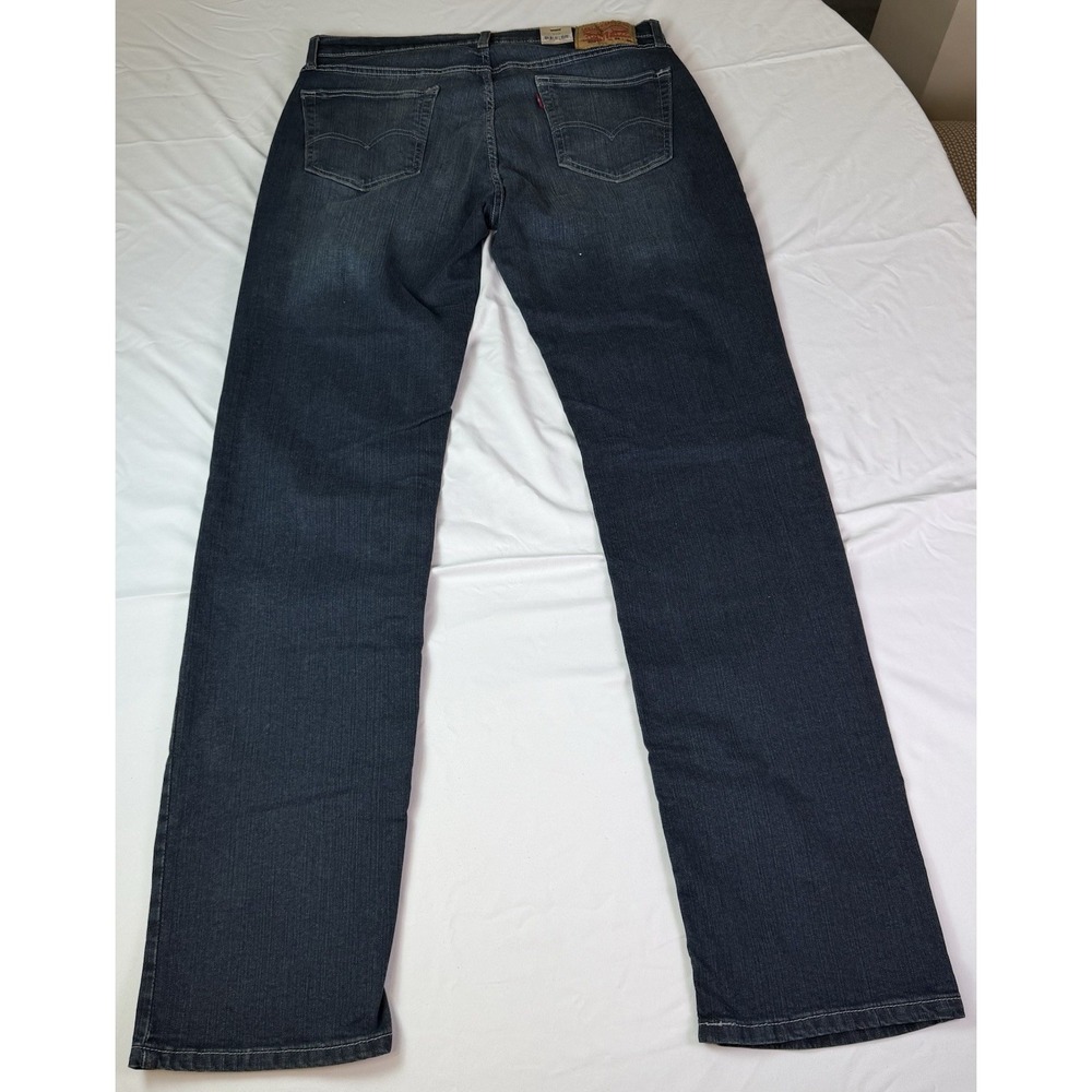 Levis 559 Relaxed Straight Jeans Mens 34x36 Dark Wash Blue Denim Pants 6042 - Picture 5 of 10